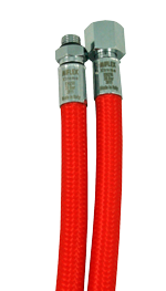 MIFLEX Xtreme braided ROT Regler Schläuche