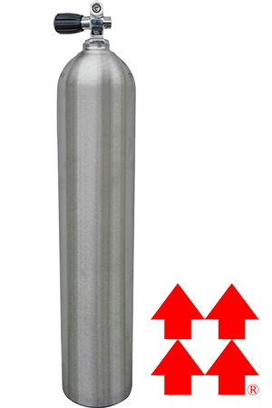 Aluflaschen komplett mit TÜV